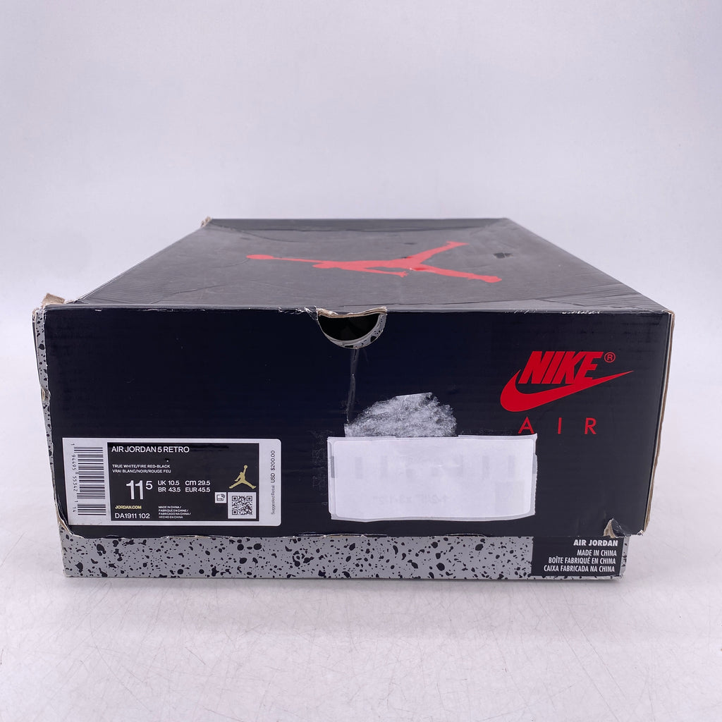 Air Jordan 5 Retro "Fire Red" 2020 Used Size 11.5