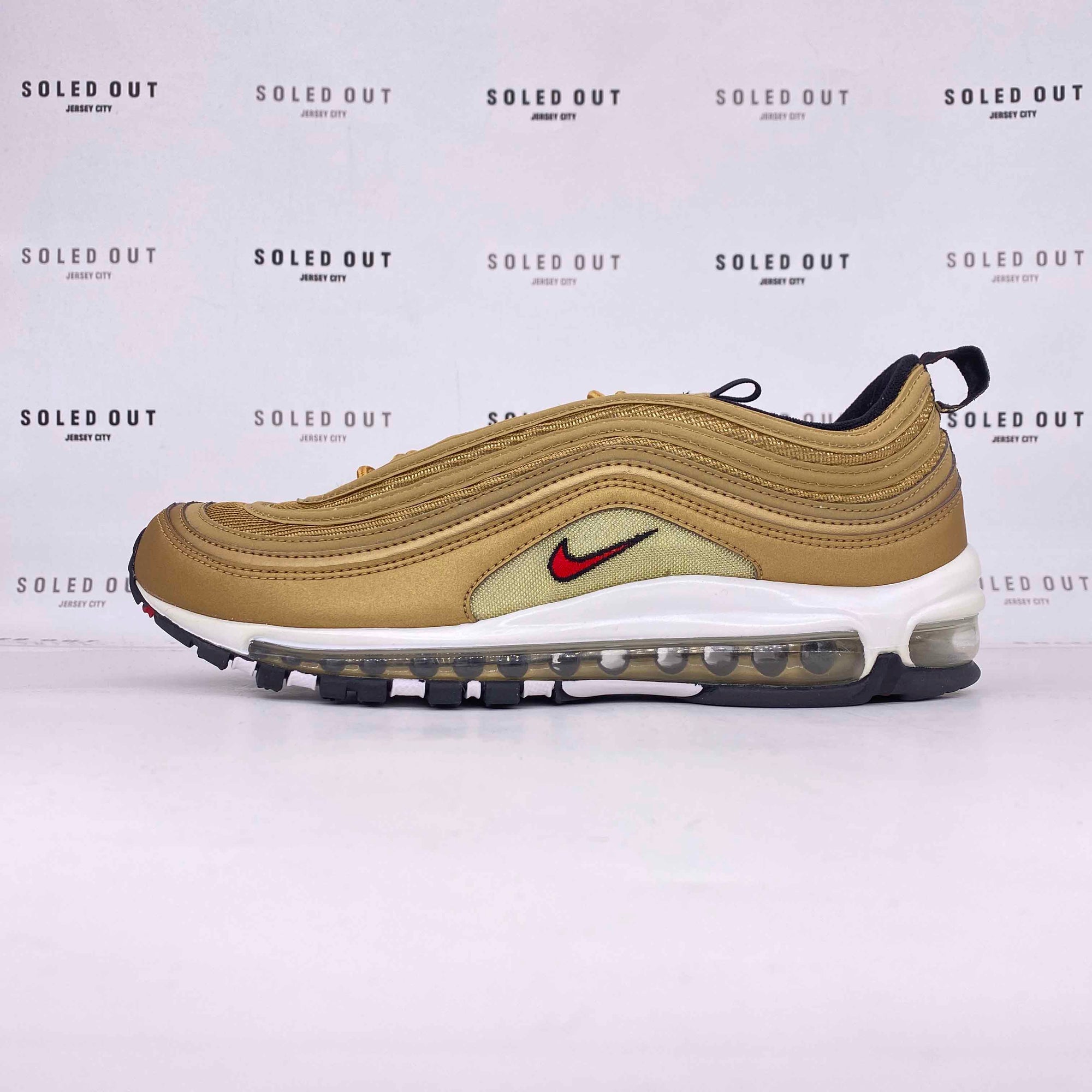 Nike Air Max 97 &quot;Metallic Gold&quot; 2017 New Size 10