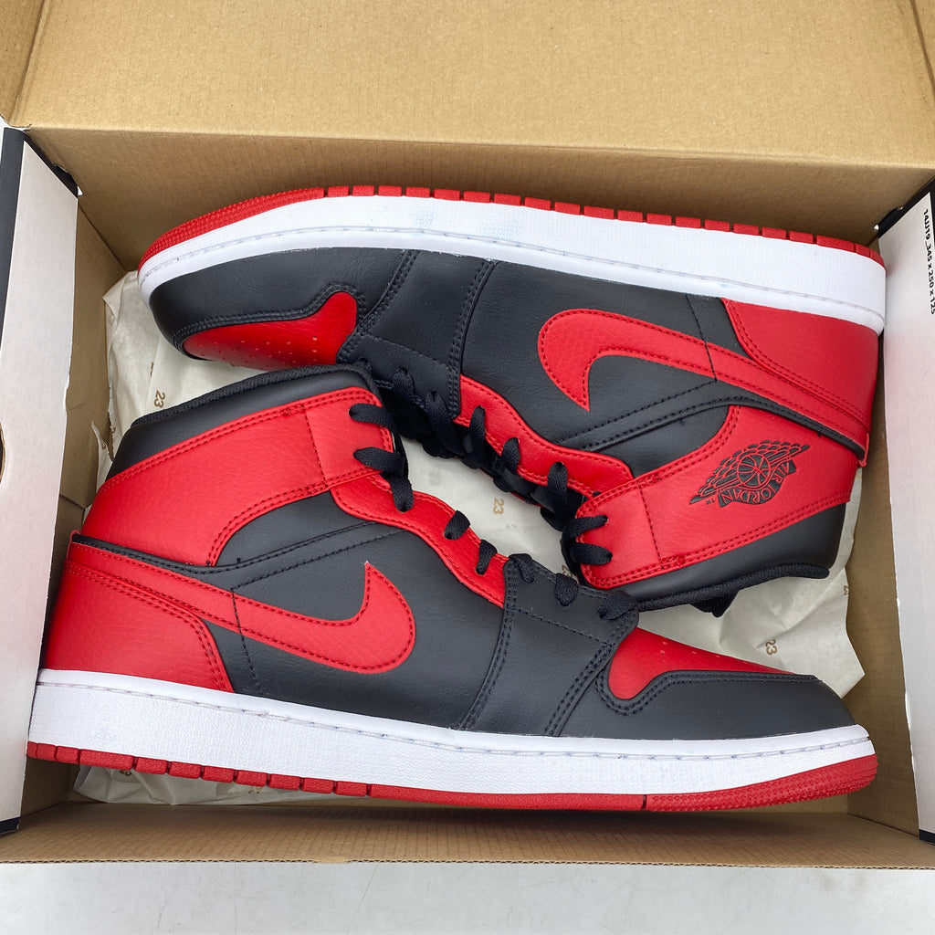 Air Jordan 1 Mid "Banned" 2020 New Size 13