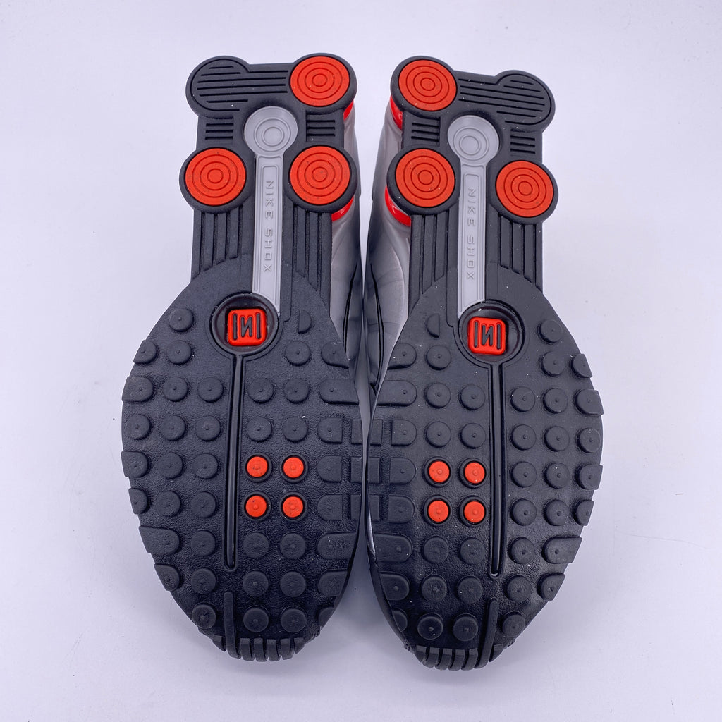 Nike Shox R4 "Black Metallic Silver" 2025 New Size 10.5