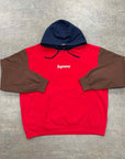 Supreme Hoodie "BOX LOGO" Multicolor New Size 2XL