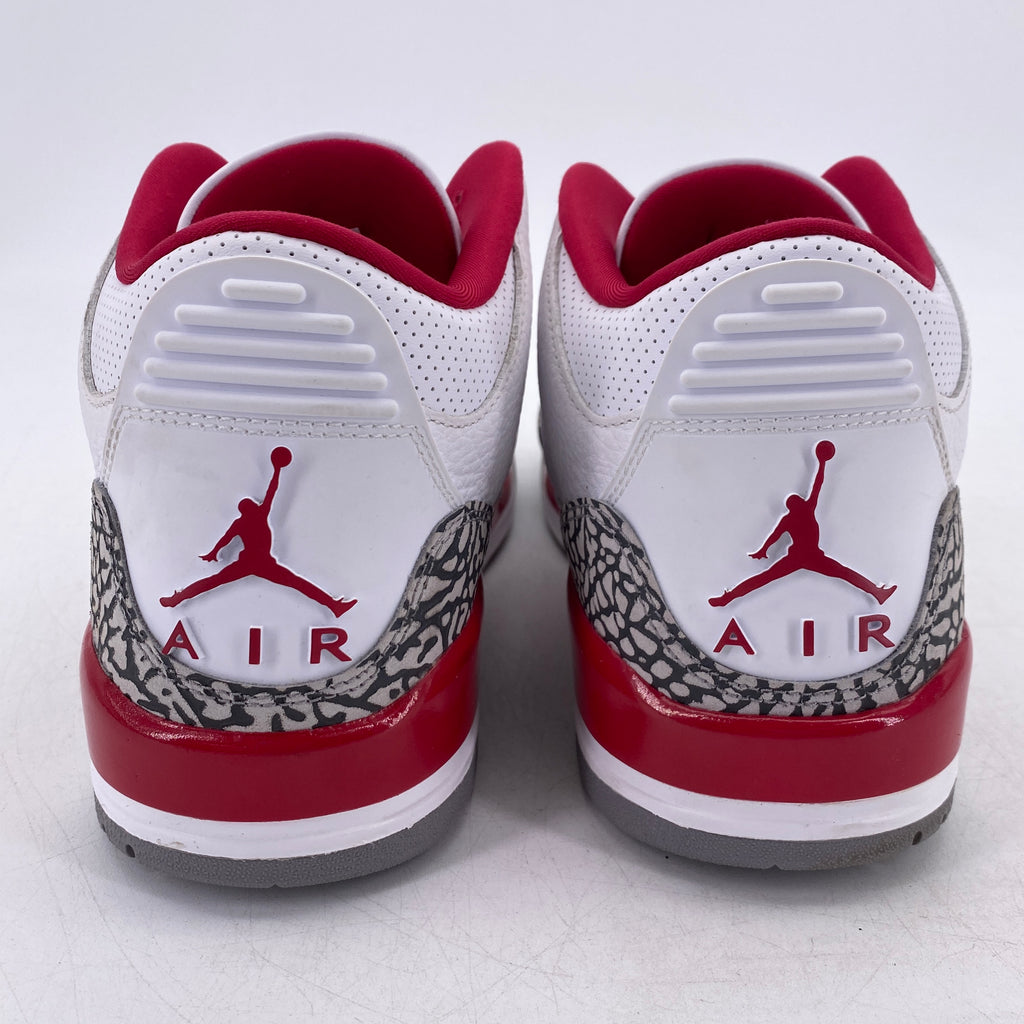Air Jordan 3 Retro "Cardinal" 2022 Used Size 10