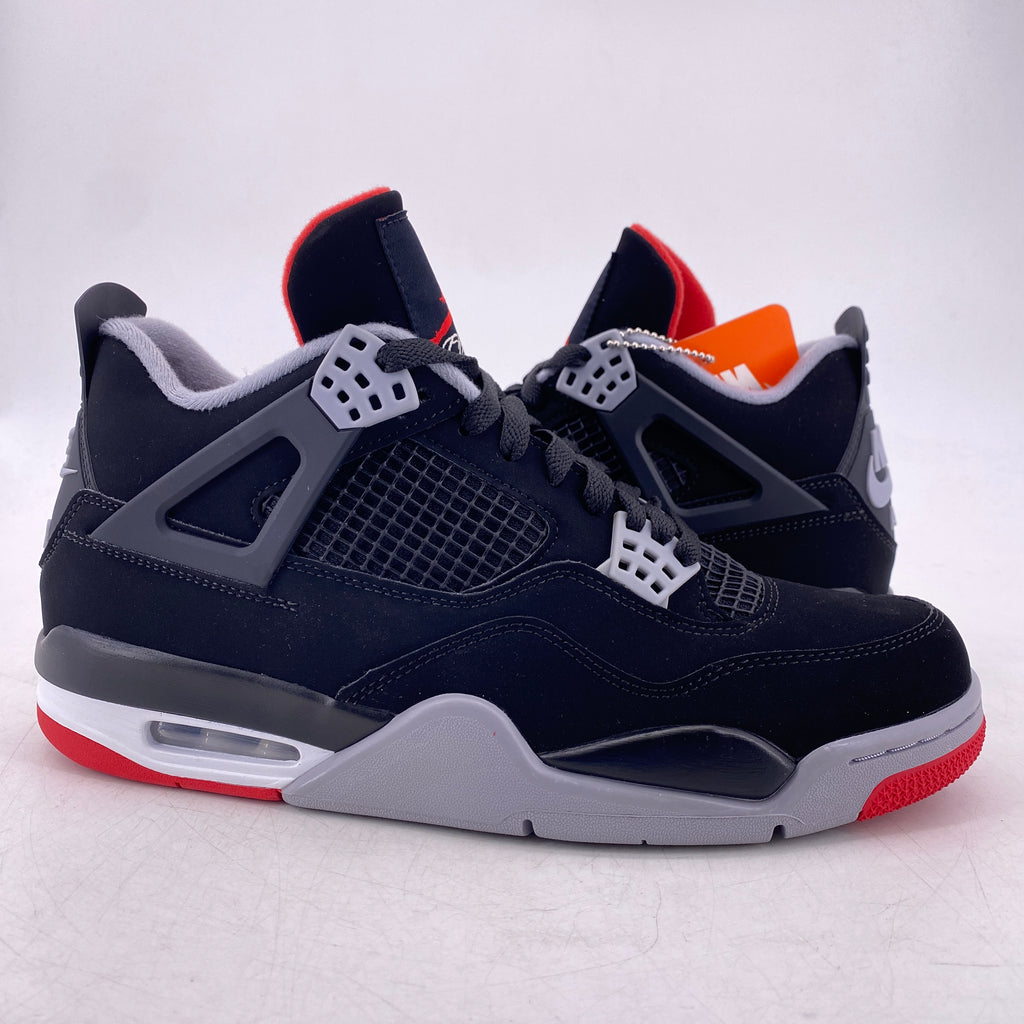 Air Jordan 4 Retro "Bred" 2019 New Size 10