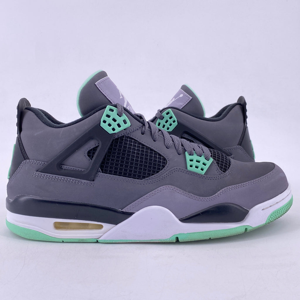 Air Jordan 4 Retro "Green Glow" 2013 Used Size 11.5