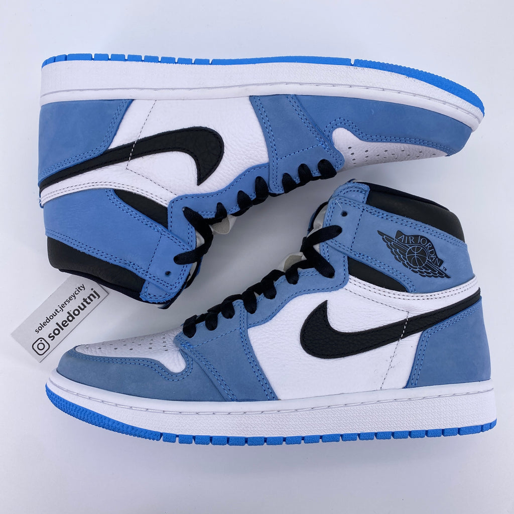 Air Jordan 1 Retro High OG "University Blue" 2021 New Size 9