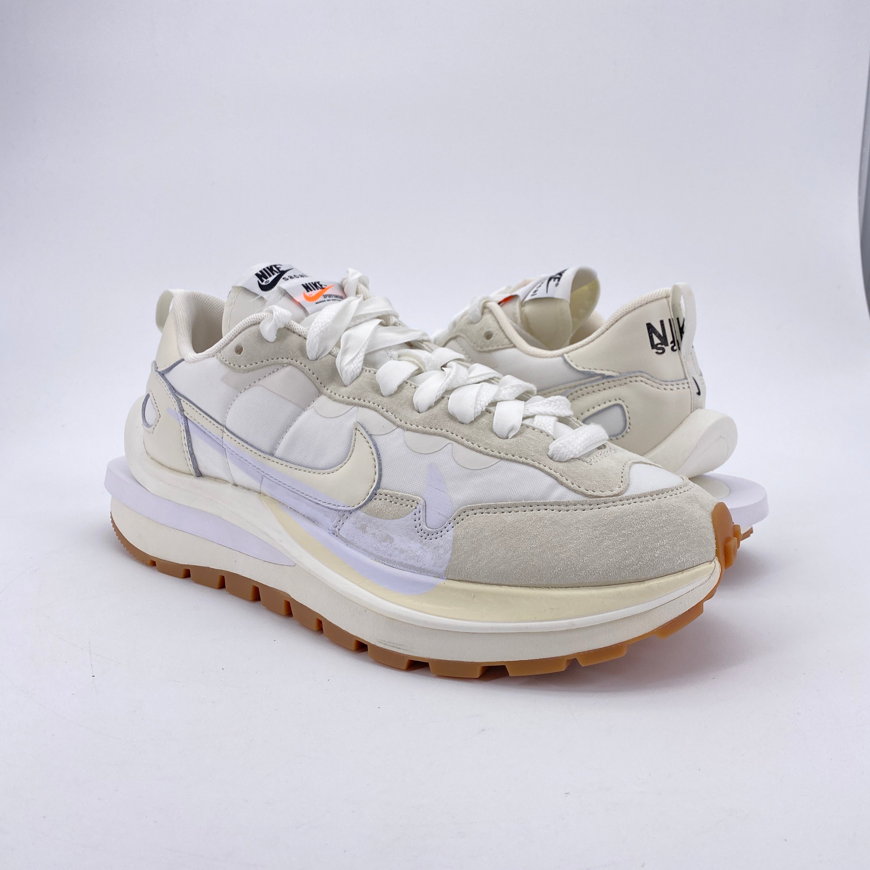 Nike Vaporwaffle / Sacai &quot;Sail Gum&quot; 2022 New Size 10