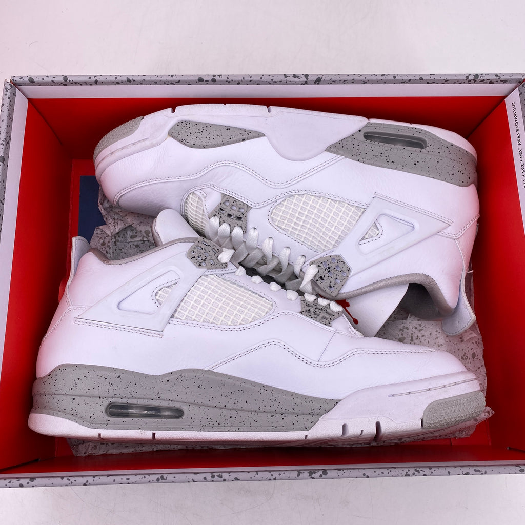 Air Jordan 4 Retro "White Oreo" 2021 Used Size 9