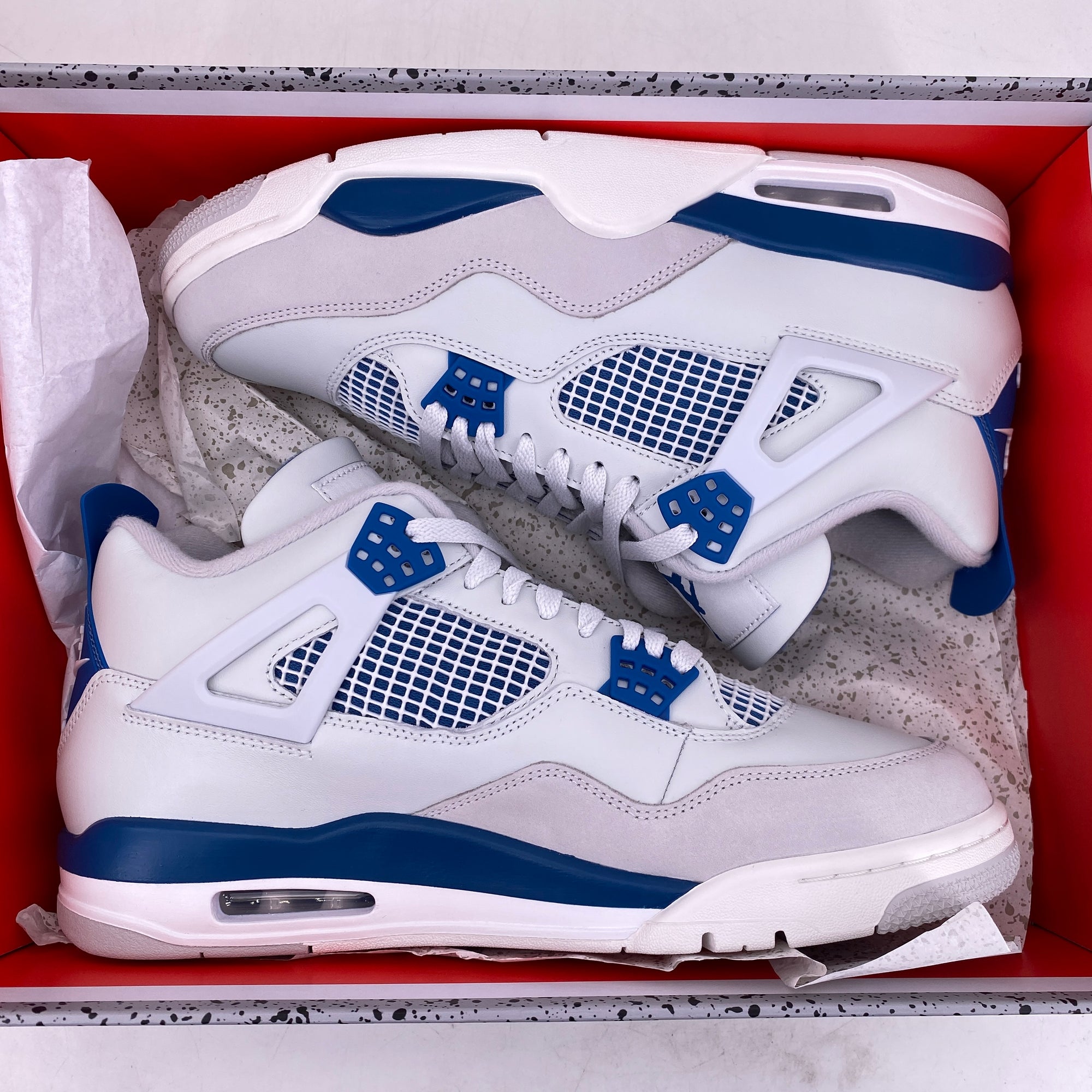 Air Jordan 4 Retro &quot;Military Blue&quot; 2024 New Size 11.5