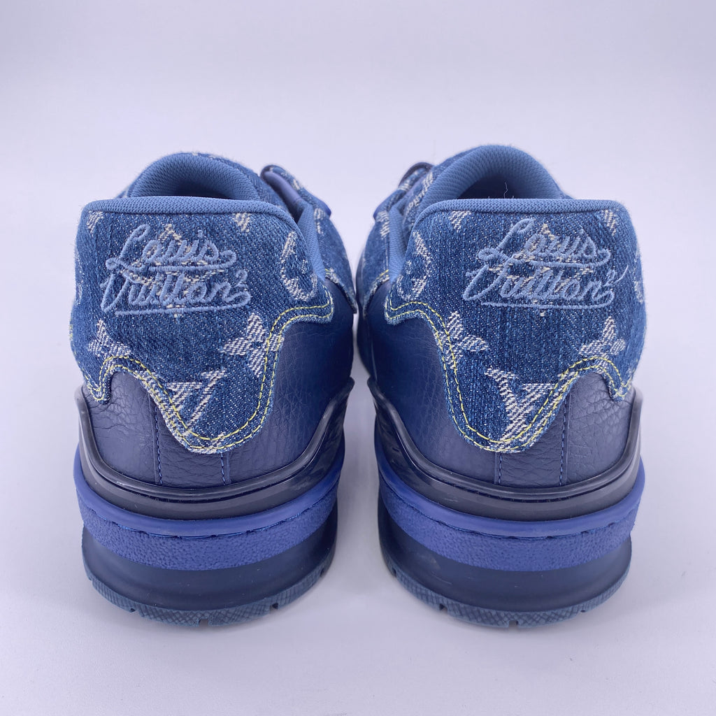 Louis Vuitton Trainer "Nigo Denim" 2021 Used Size 7.5LV