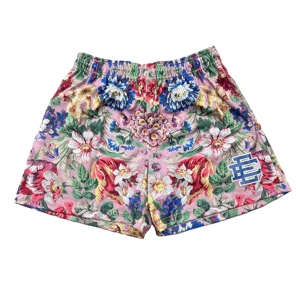 Eric Emanuel Mesh Shorts "WALLPAPER" Used Size 2XL