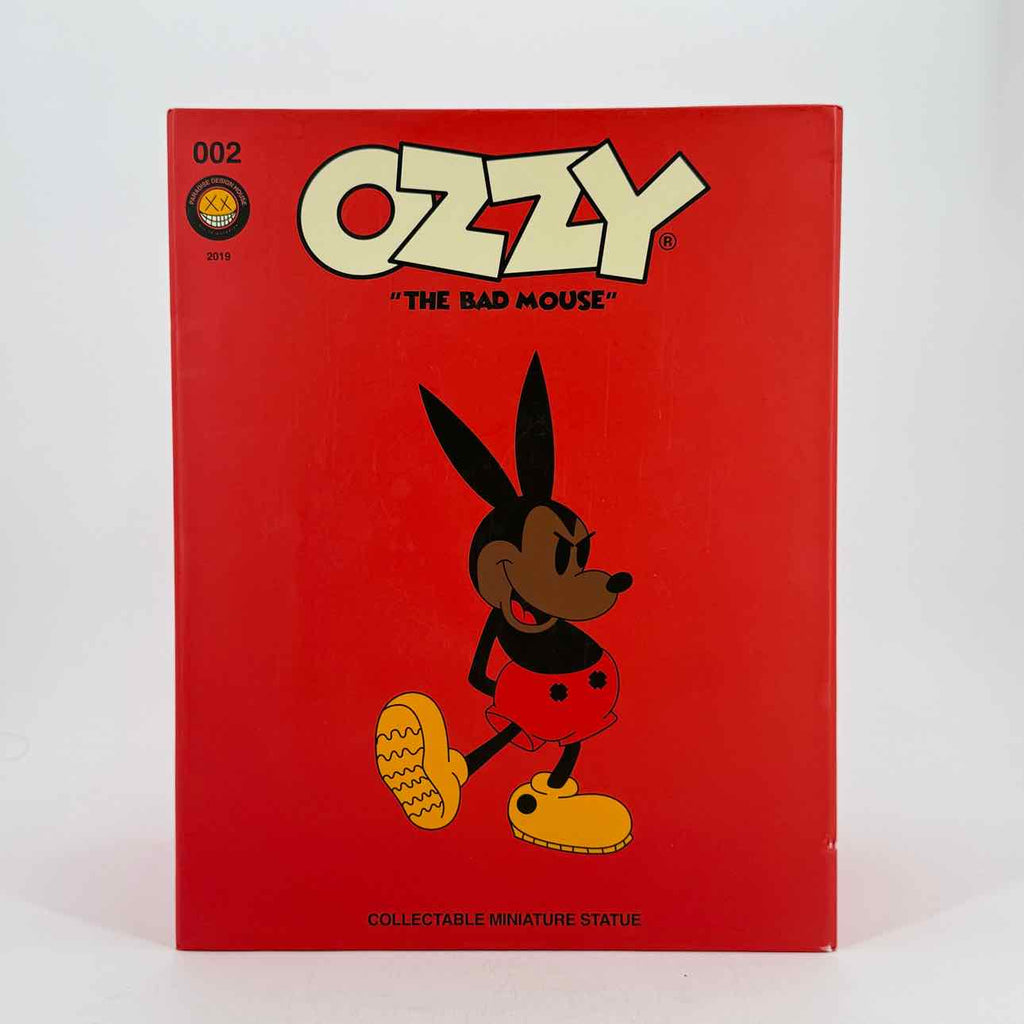 Paradise Design House Figure "OZZY THE BAD MOUSE" Used Red