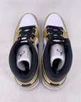 Air Jordan 1 Mid "Metallic Gold" 2020 Used Size 11.5