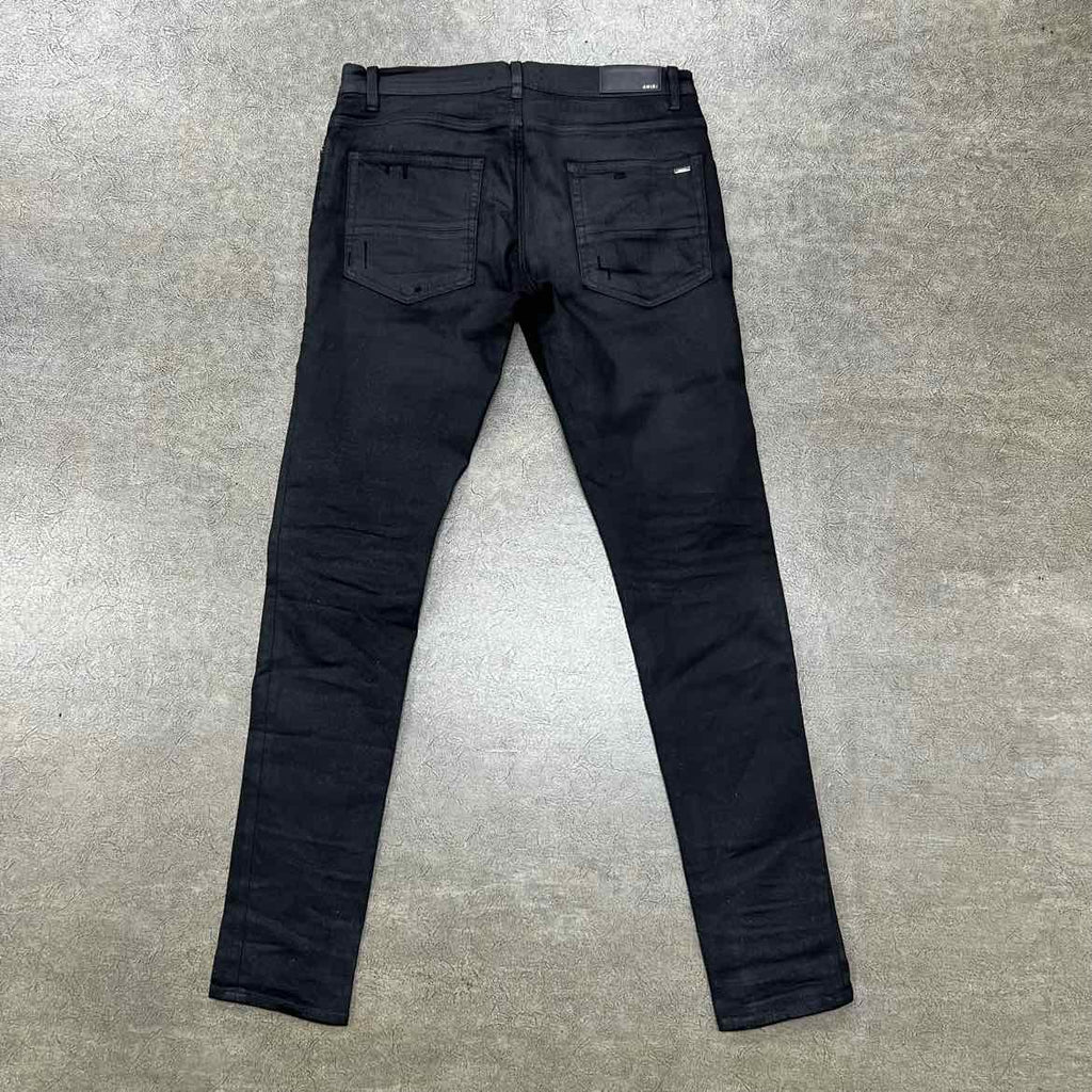 Amiri Jeans "WAXED" Black Used Size 34