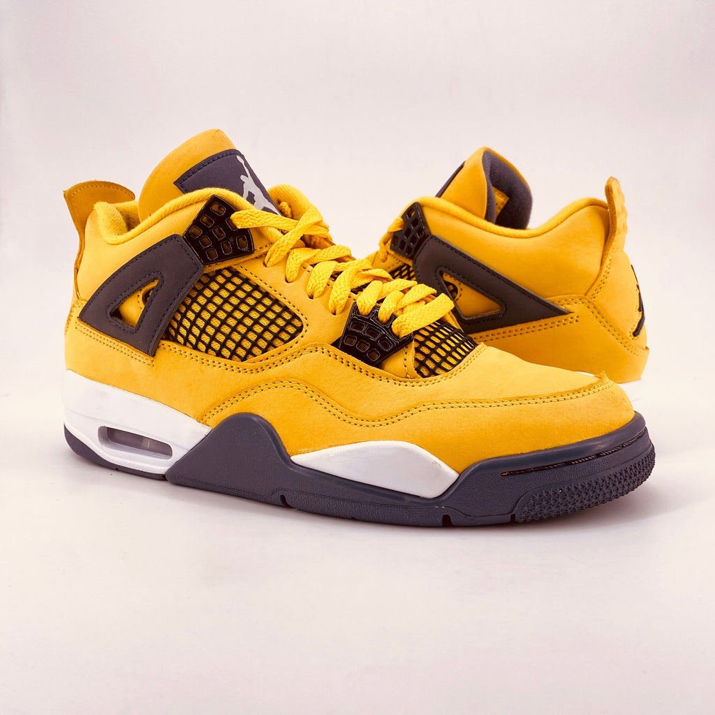 スニーカー Jordan 4 Retro Lightning (2021) 2021 Nike Air Jordan 4 IV Retro size 16 Lightning Yellow