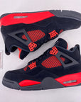 Air Jordan 4 Retro "Red Thunder" 2022 New Size 10