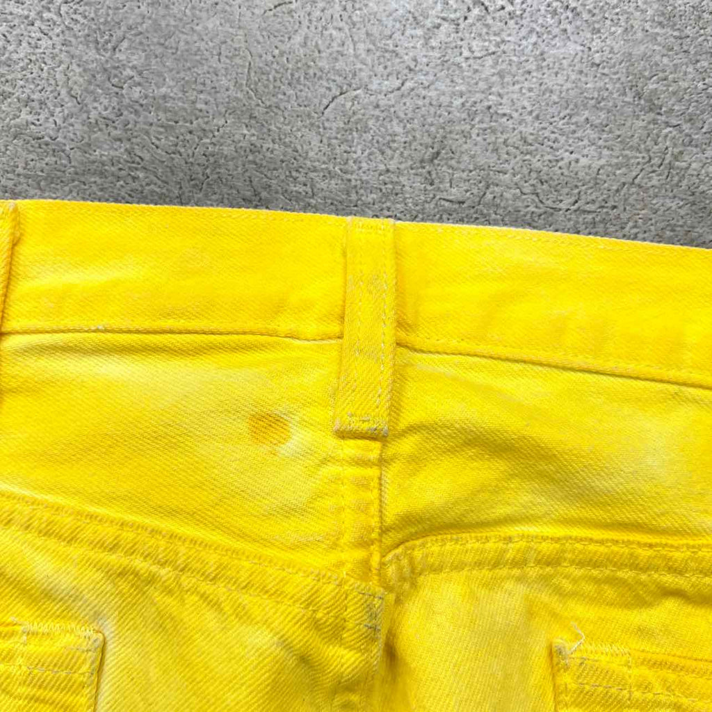 Denim Tears Jeans Yellow Used Size 38