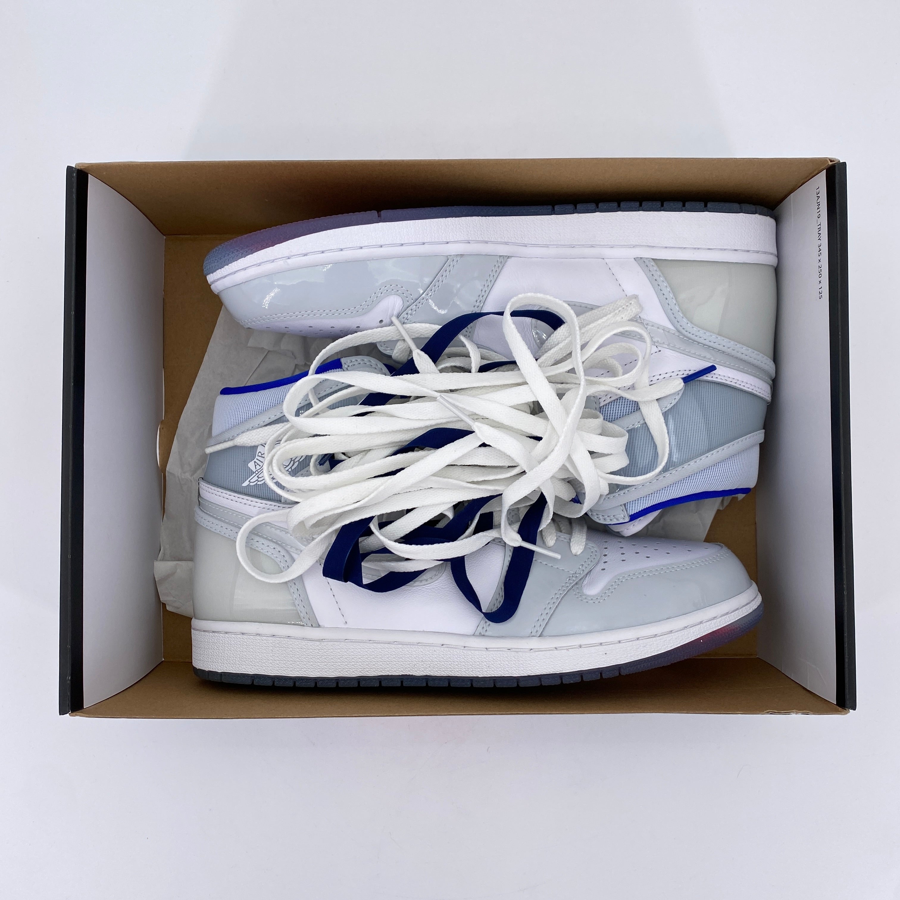 Air Jordan 1 High Zoom Air &quot;RACER BLUE&quot; 2020 Used - Size 11