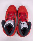 Air Jordan 5 Retro "Raging Bull Red Suede" 2021 Used Size 12.5