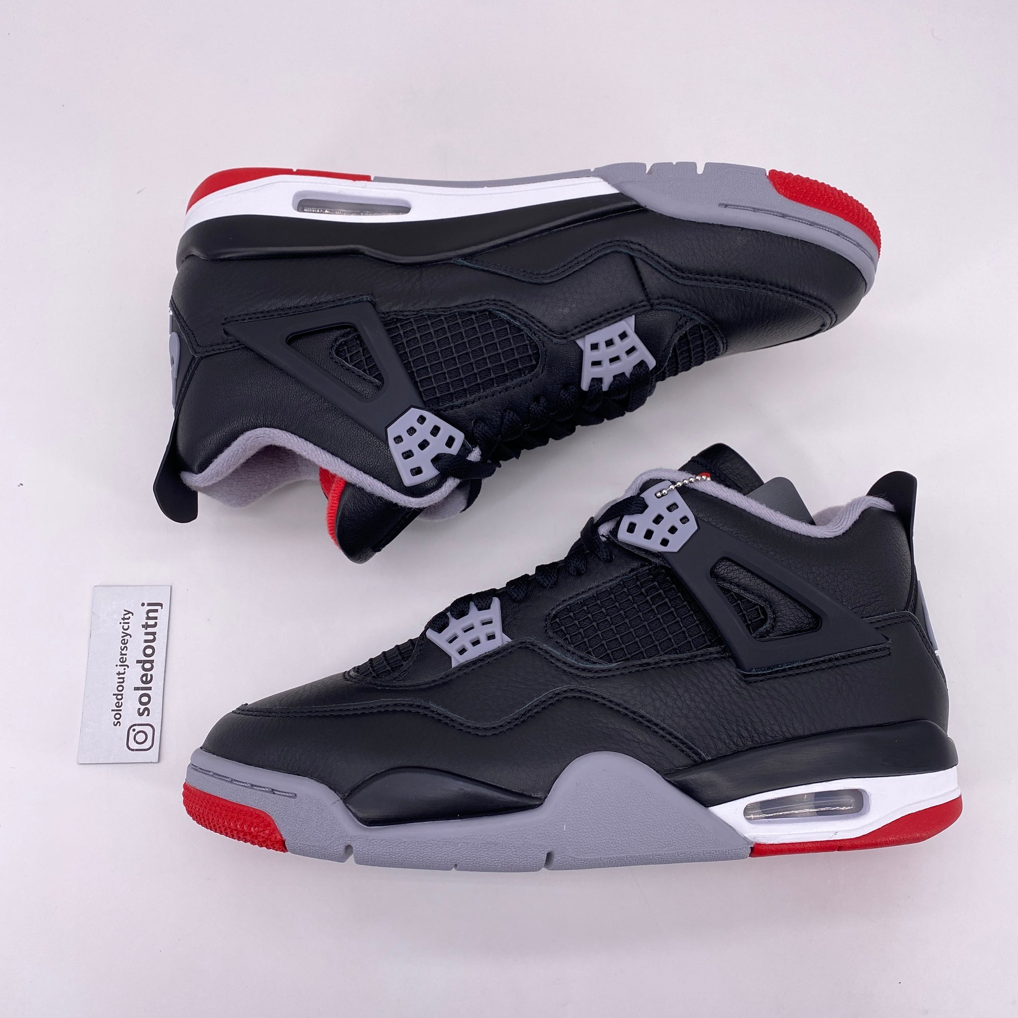 Air Jordan 4 Retro &quot;Bred Reimagined&quot; 2024 New Size 8.5