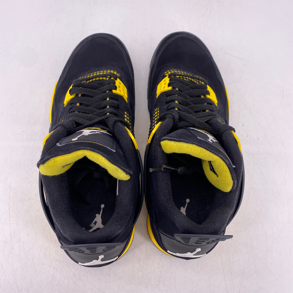 Air Jordan 4 Retro "Thunder" 2023 Used Size 9.5