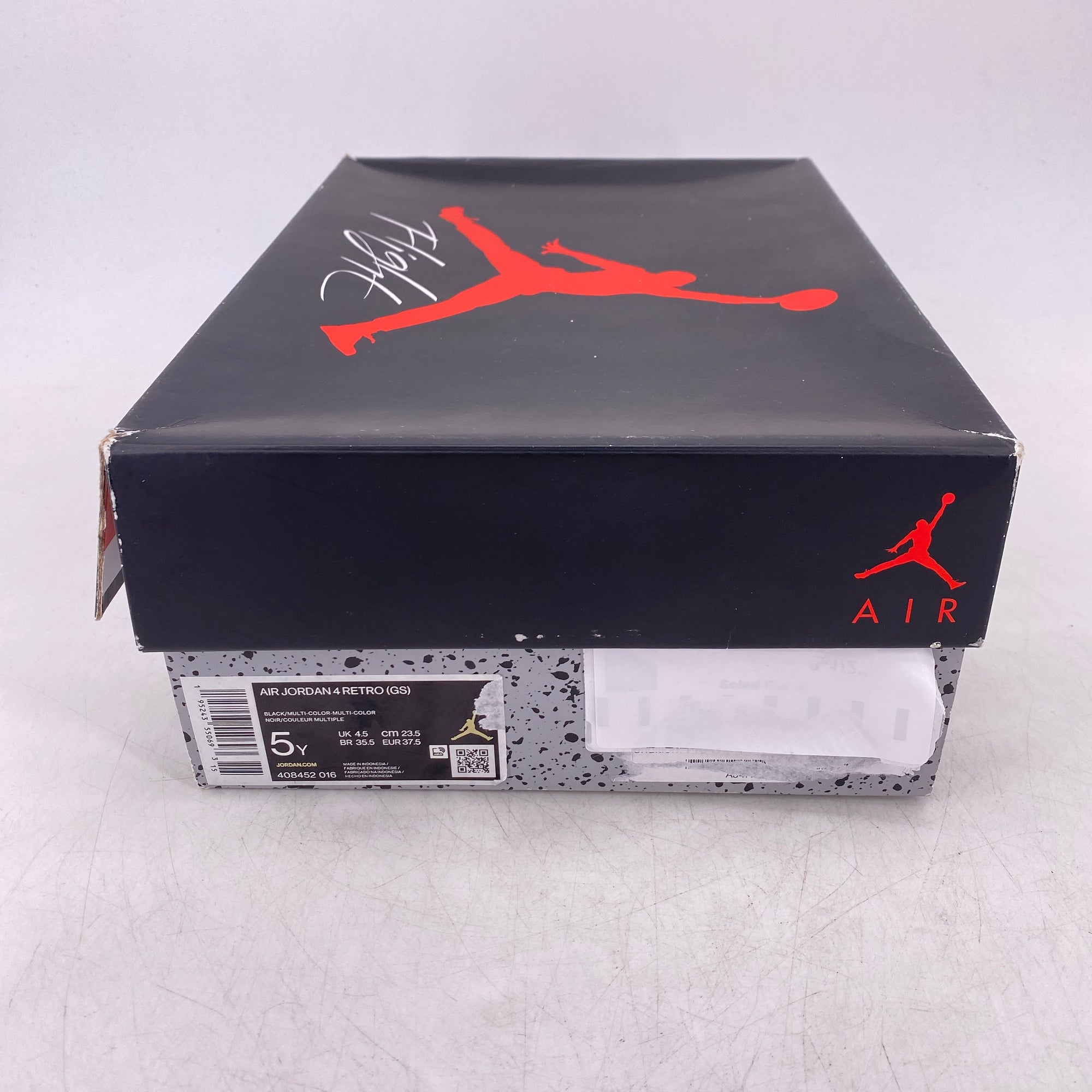 Air Jordan (GS) 4 Retro &quot;Red Thunder&quot; 2022 Used Size 5Y