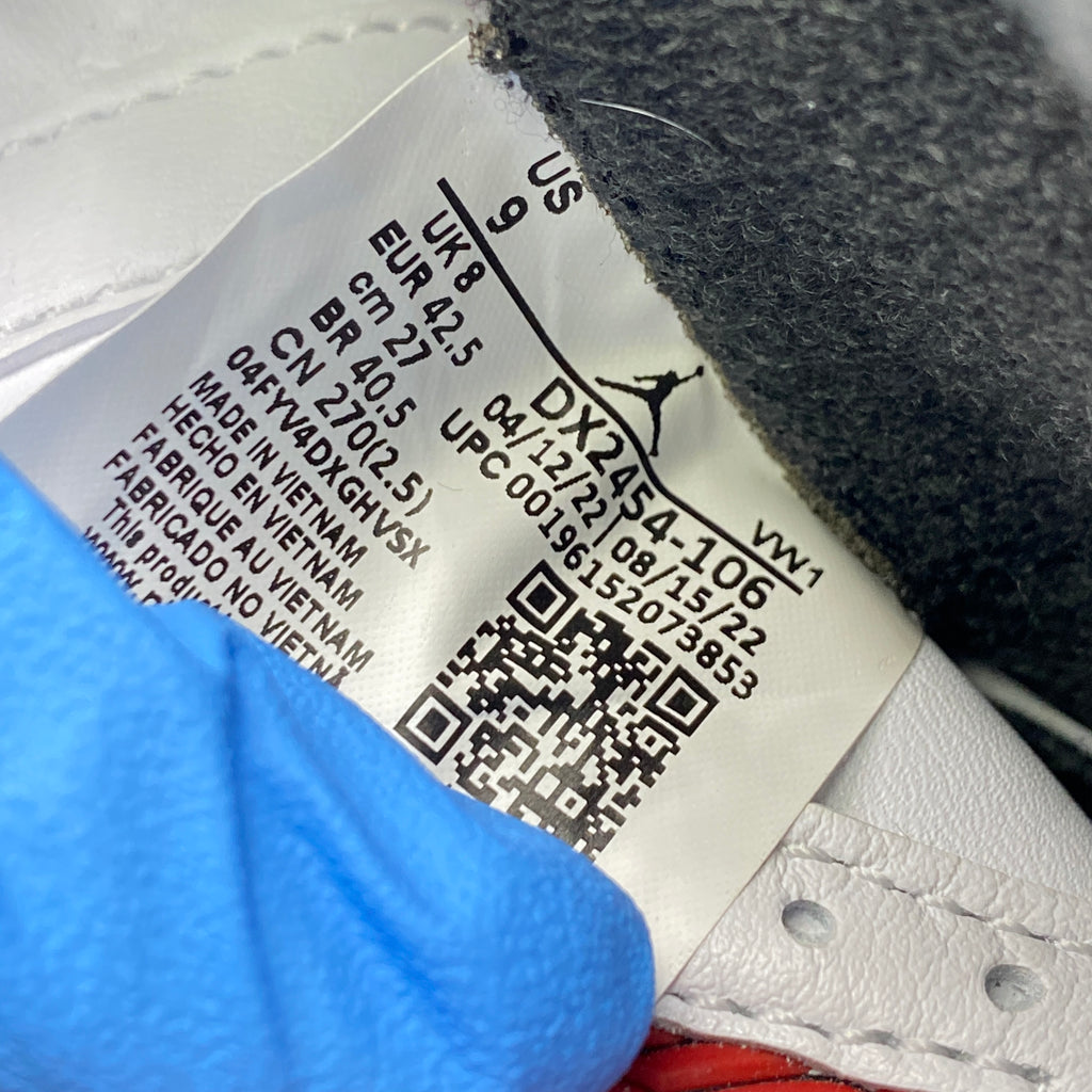 Air Jordan 2 Retro "Chicago" 2024 Used Size 9