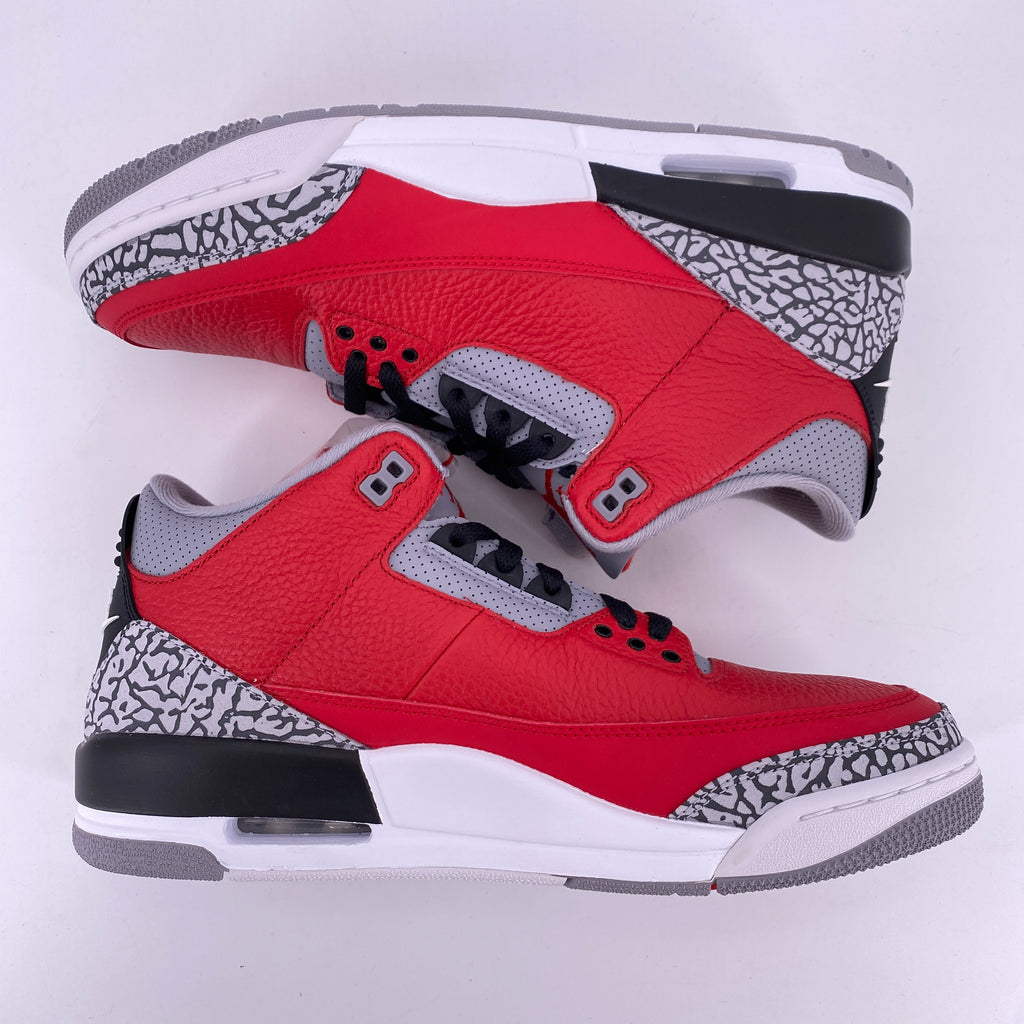 Air Jordan 3 Retro "Unite Fire Red" 2020 New Size 11