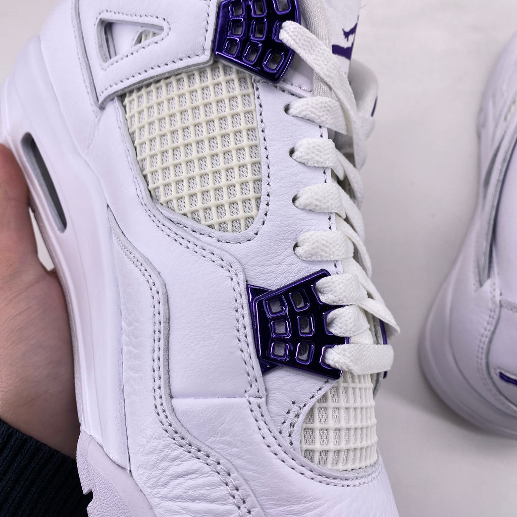 Air Jordan 4 Retro "Metallic Purple" 2020 New Size 10.5