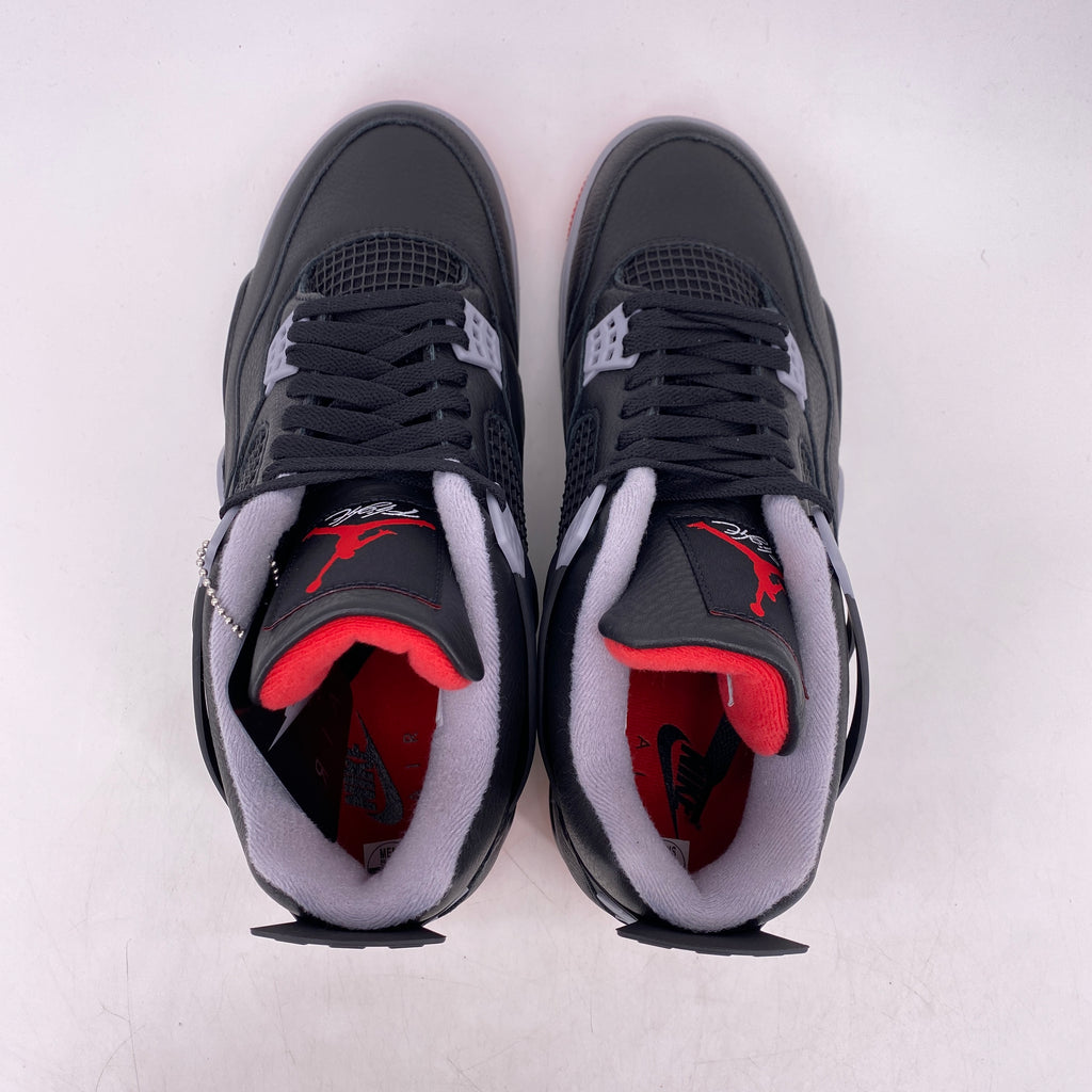 Air Jordan 4 Retro "Bred Reimagined" 2024 New Size 10.5