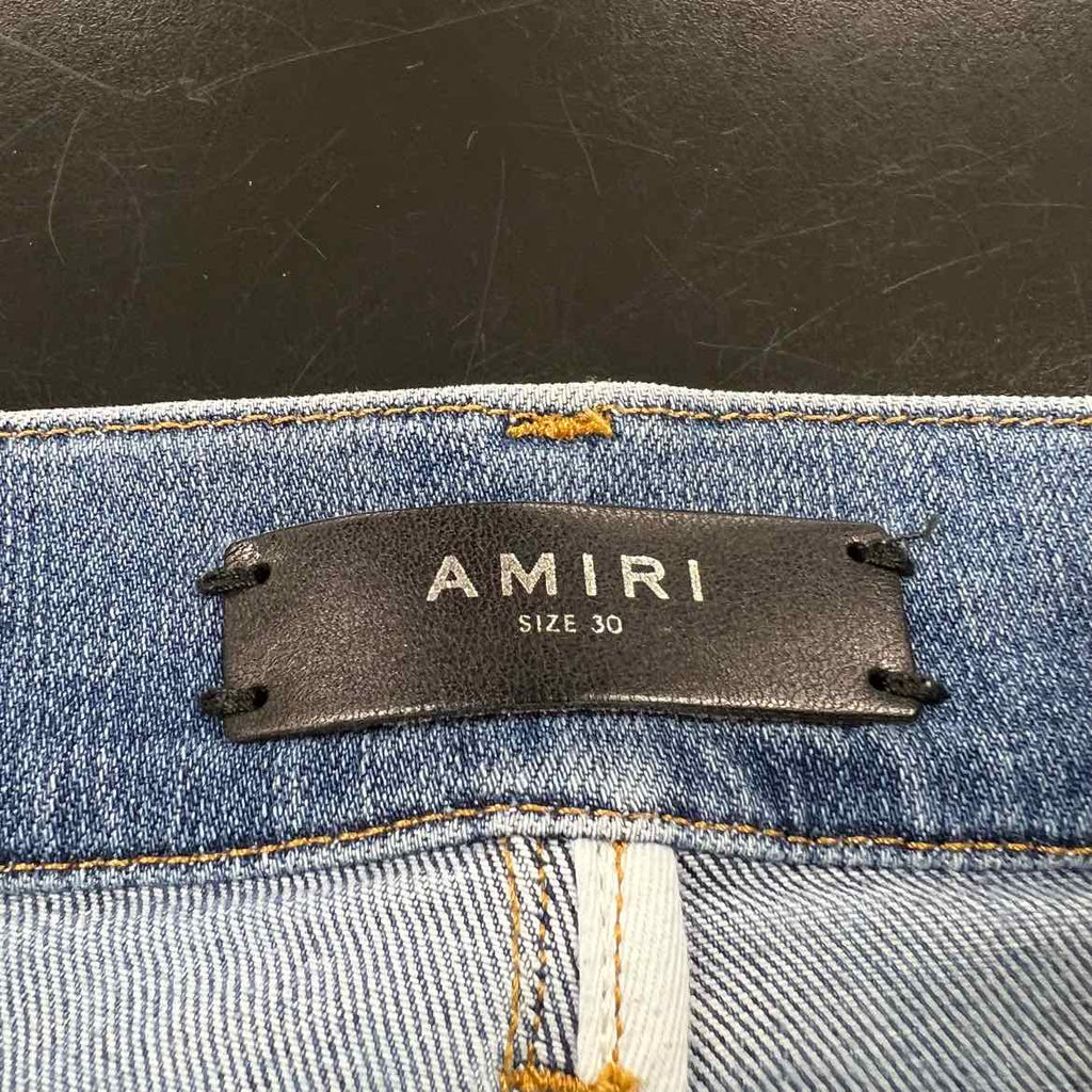 Amiri Jeans "DISTRESSED" Blue Used Size 30