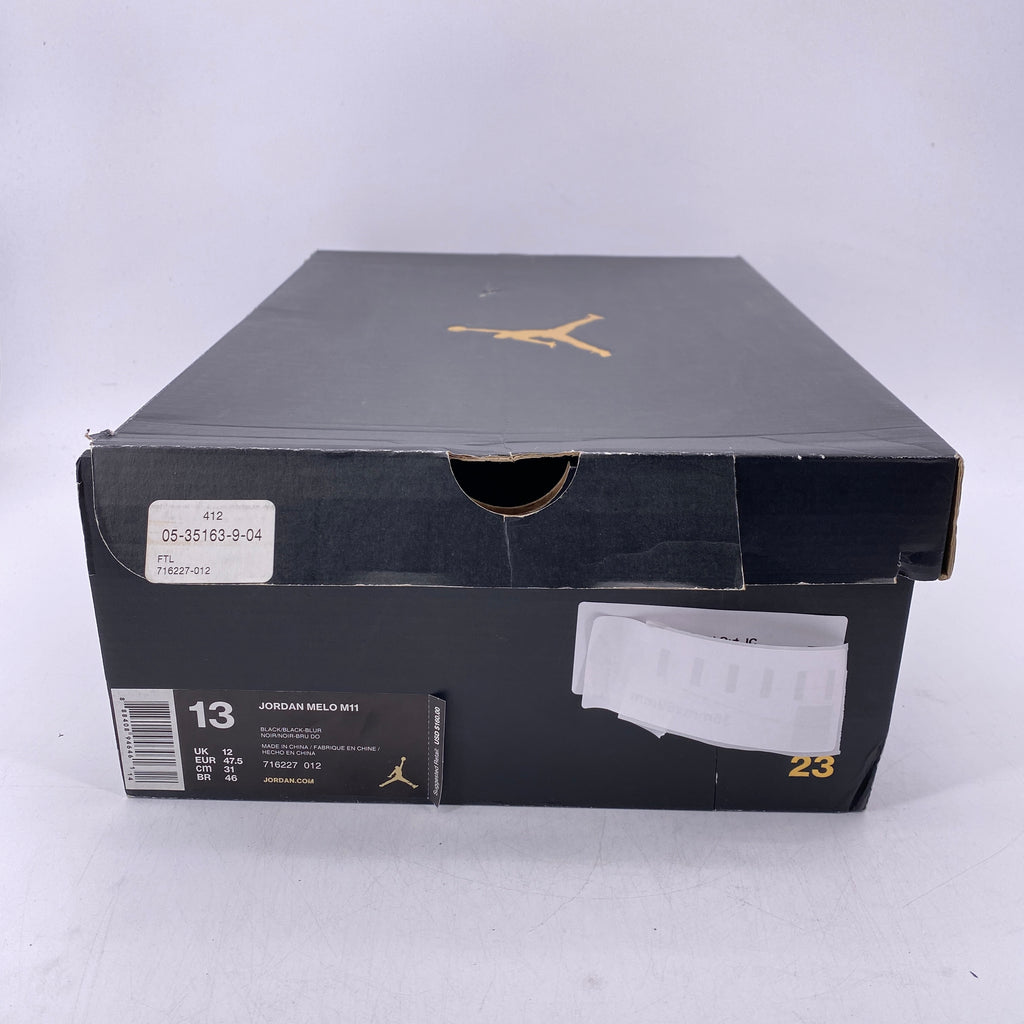 Air Jordan Melo M11 "Black Gold" 2014 Used Size 13