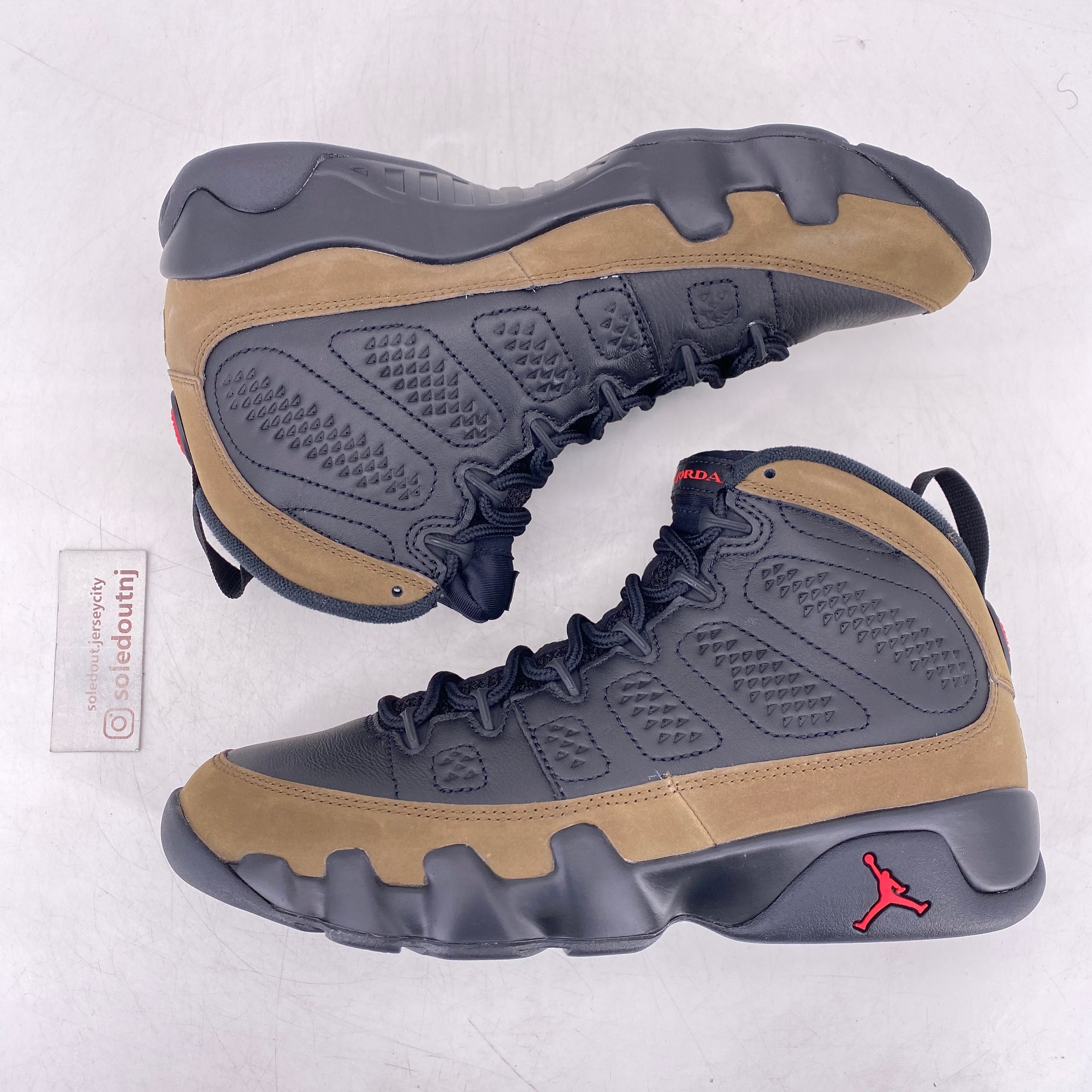 Air Jordan 9 Retro &quot;Olive&quot; 2024 New Size 7.5