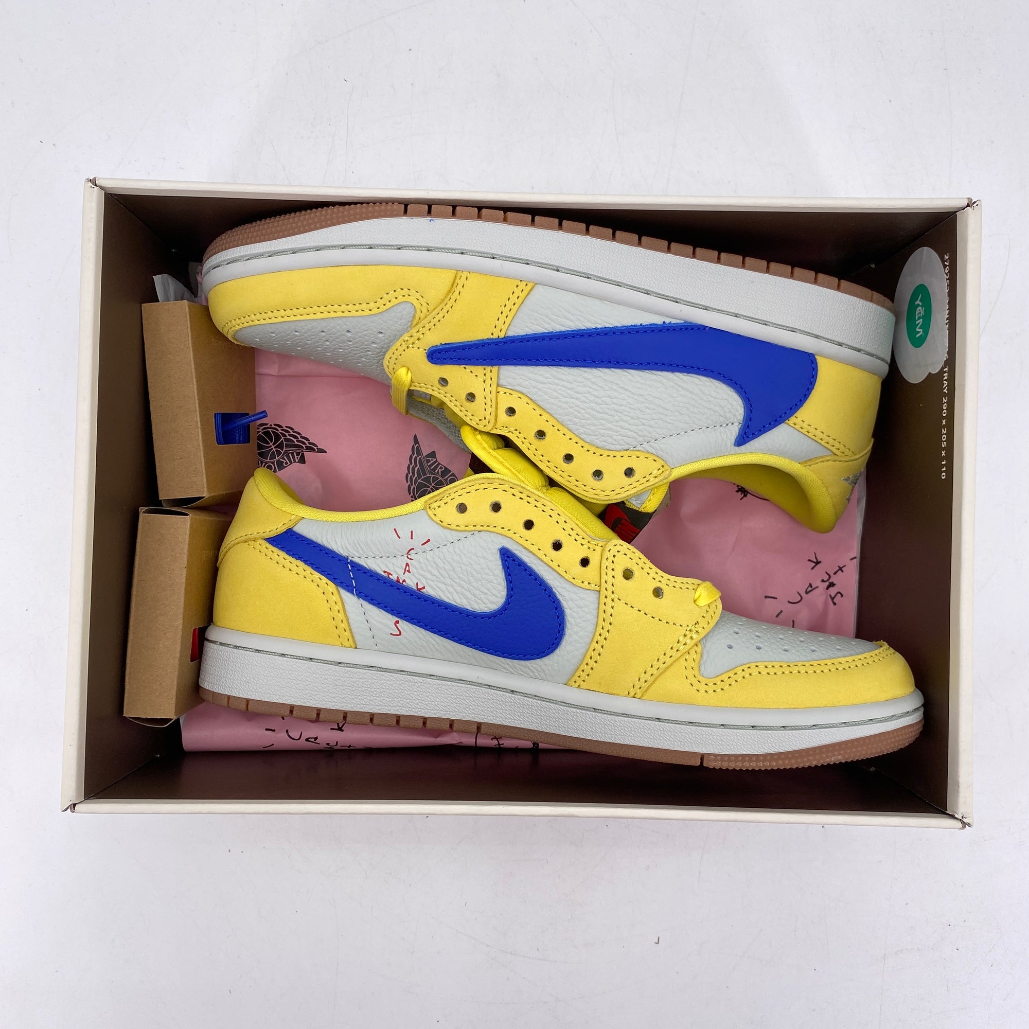 Air Jordan (W) 1 Low OG &quot;Canary&quot; 2024 New Size 8W