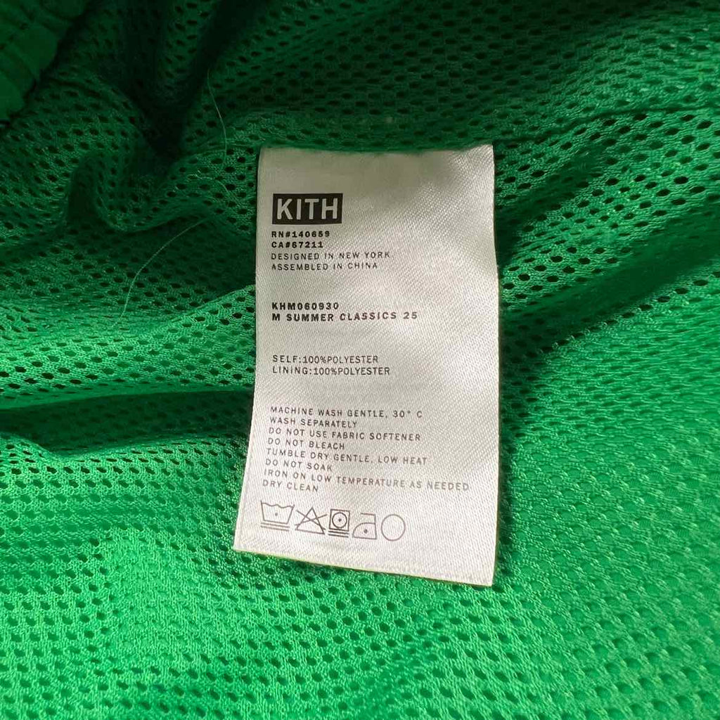Kith Shorts "SMALL LOGO" Green Used Size L