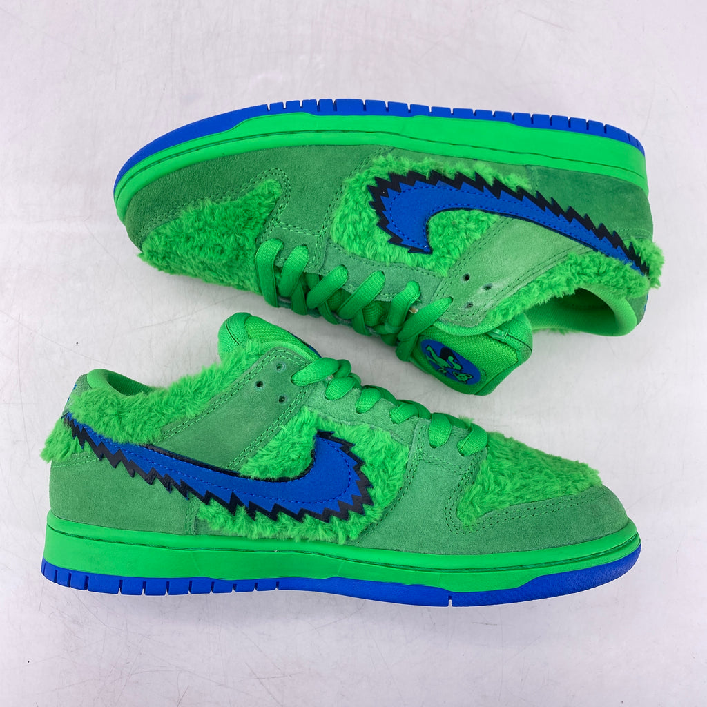 Nike SB Dunk Low "Grateful Dead Green" 2020 Used Size 8