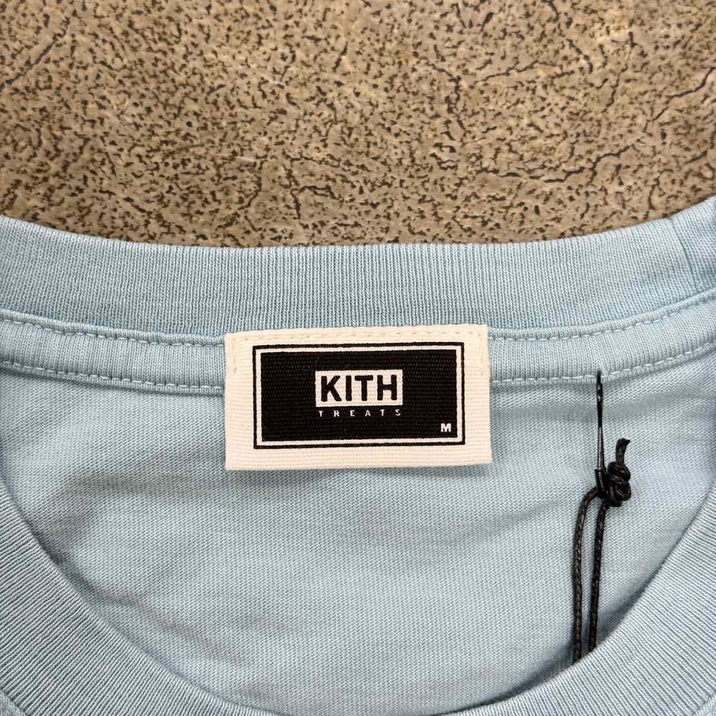 Kith T-Shirt "TREATS CRAVING VINTAGE" Blue New Size M