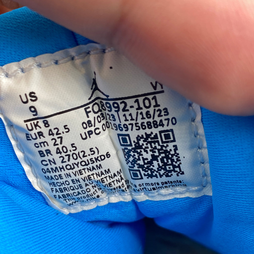 Air Jordan 9 Retro "Powder Blue" 2024 New Size 9