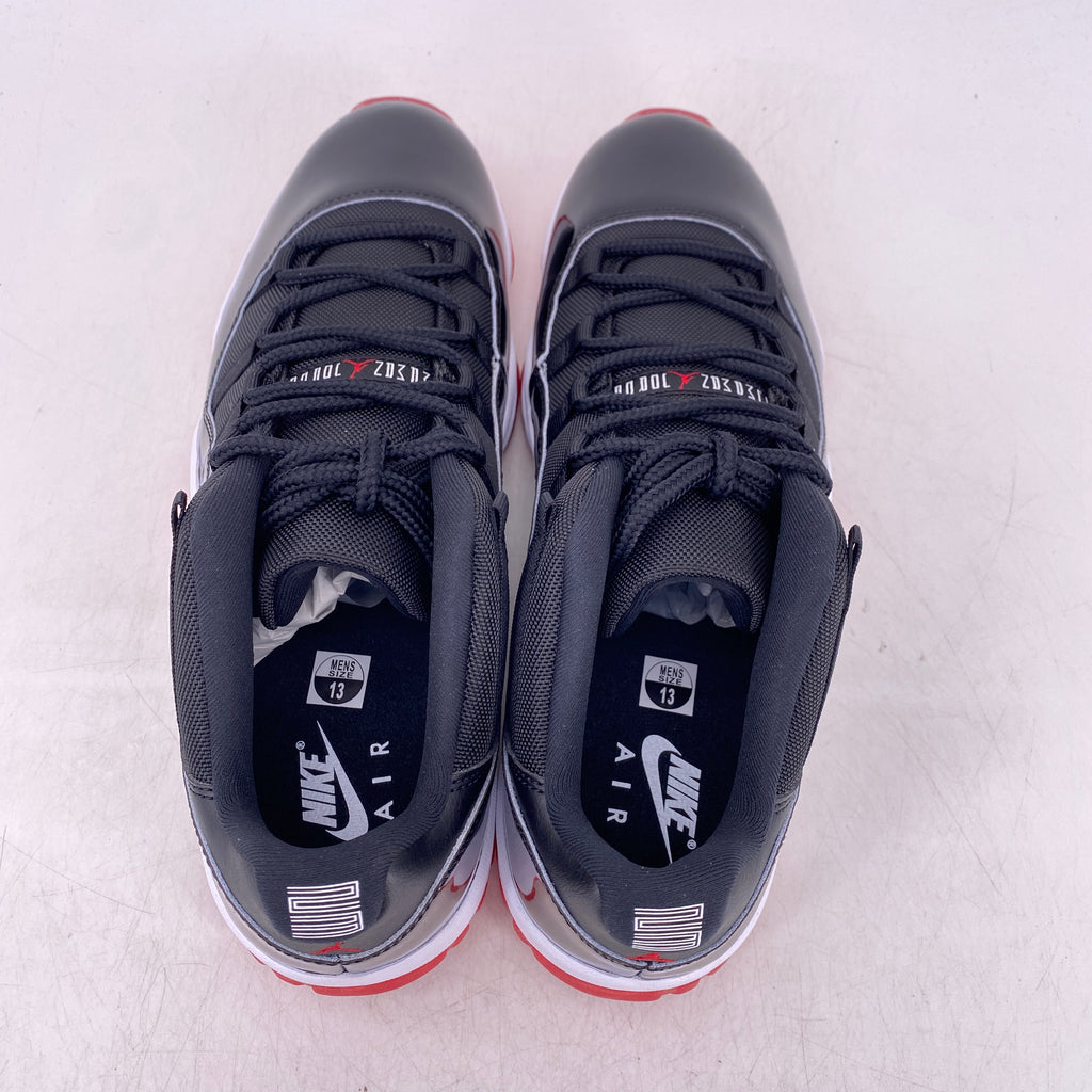 Air Jordan 11 Retro Low "Bred" 2025 New Size 13