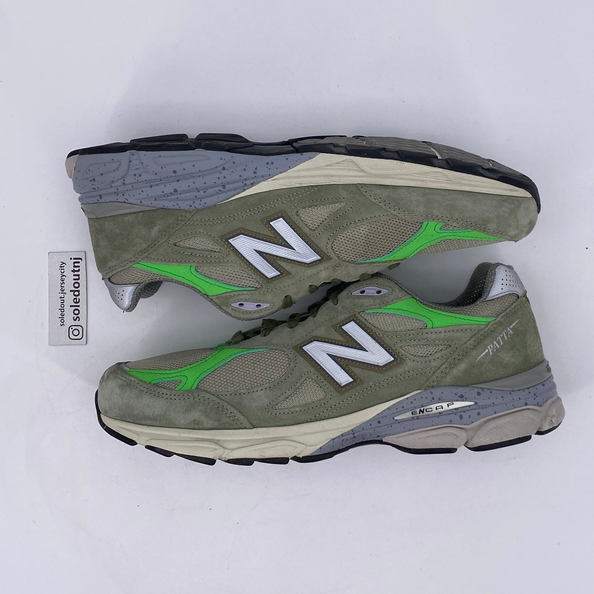 New Balance 990V3 &quot;Patta Keep Your Family Close&quot; 2022 Used Size 12