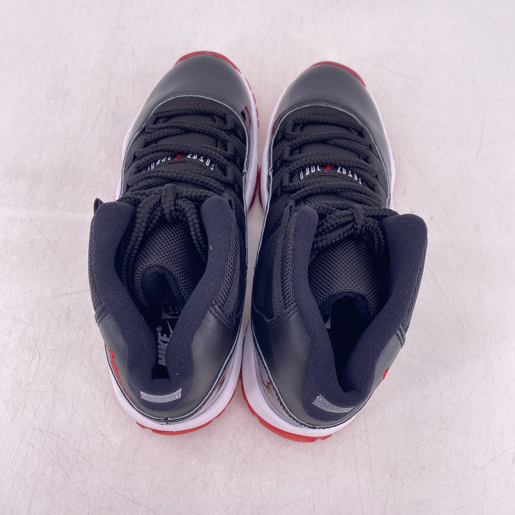 Air Jordan (GS) 11 Retro "Bred" 2019 New Size 5.5Y