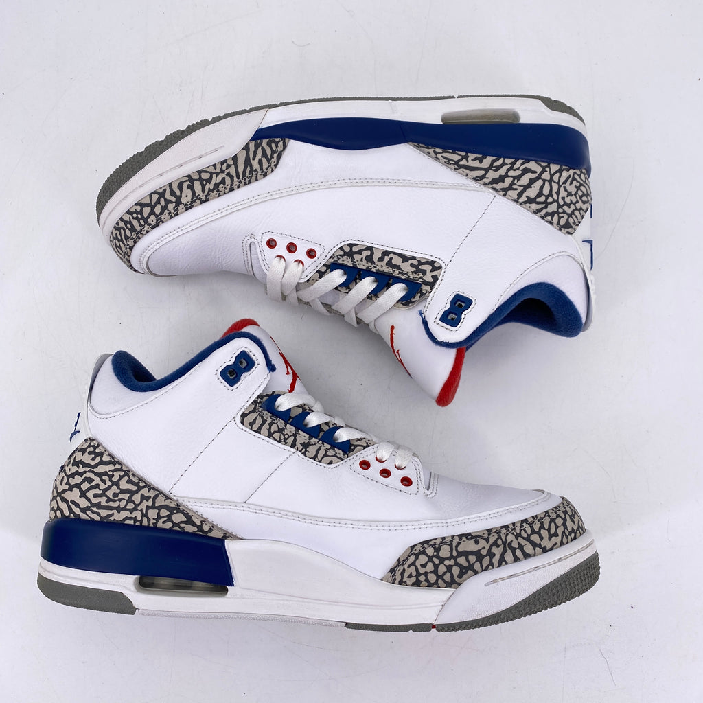 Air Jordan 3 Retro "True Blue" 2016 Used Size 10