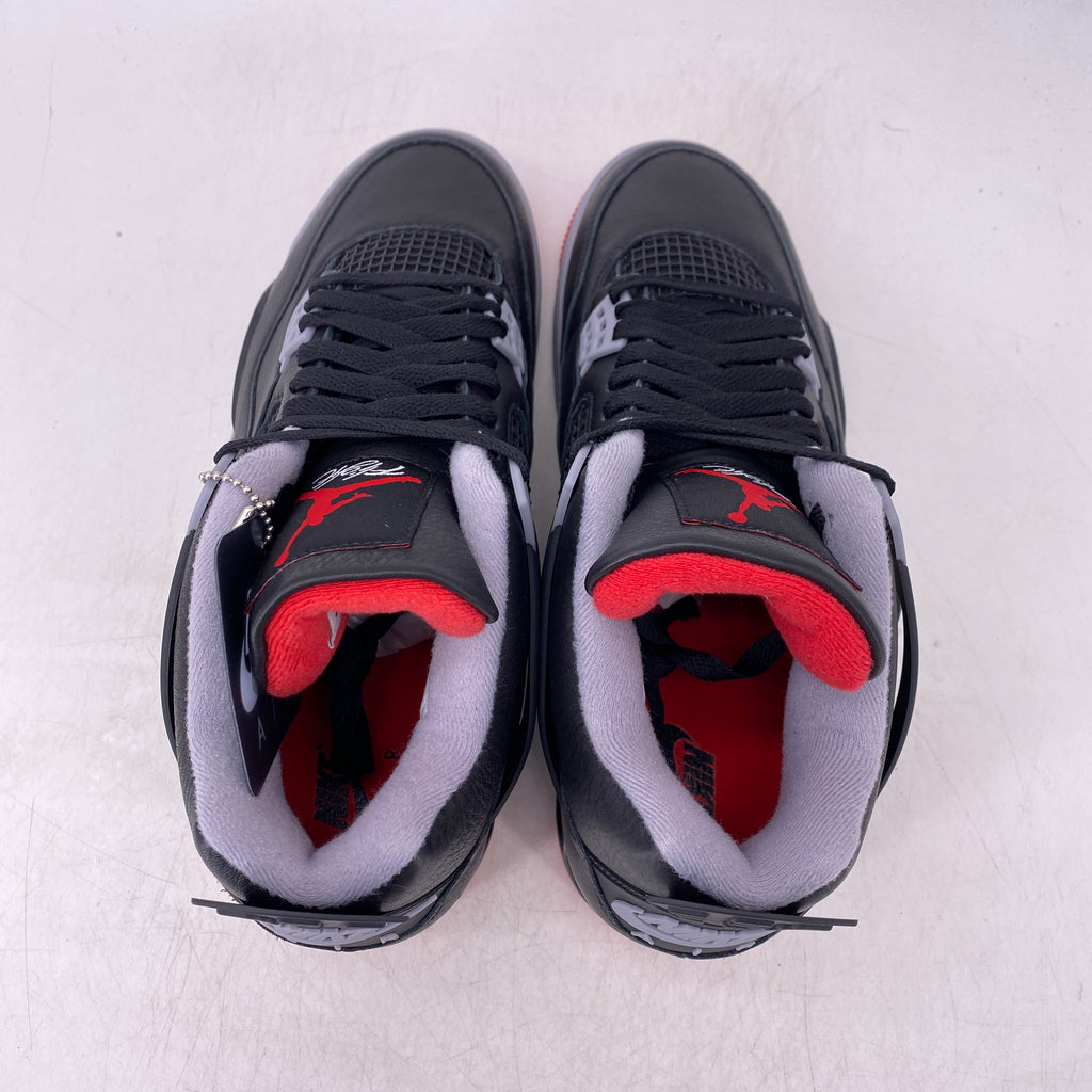 Air Jordan 4 Retro "Bred Reimagined" 2024 New Size 10