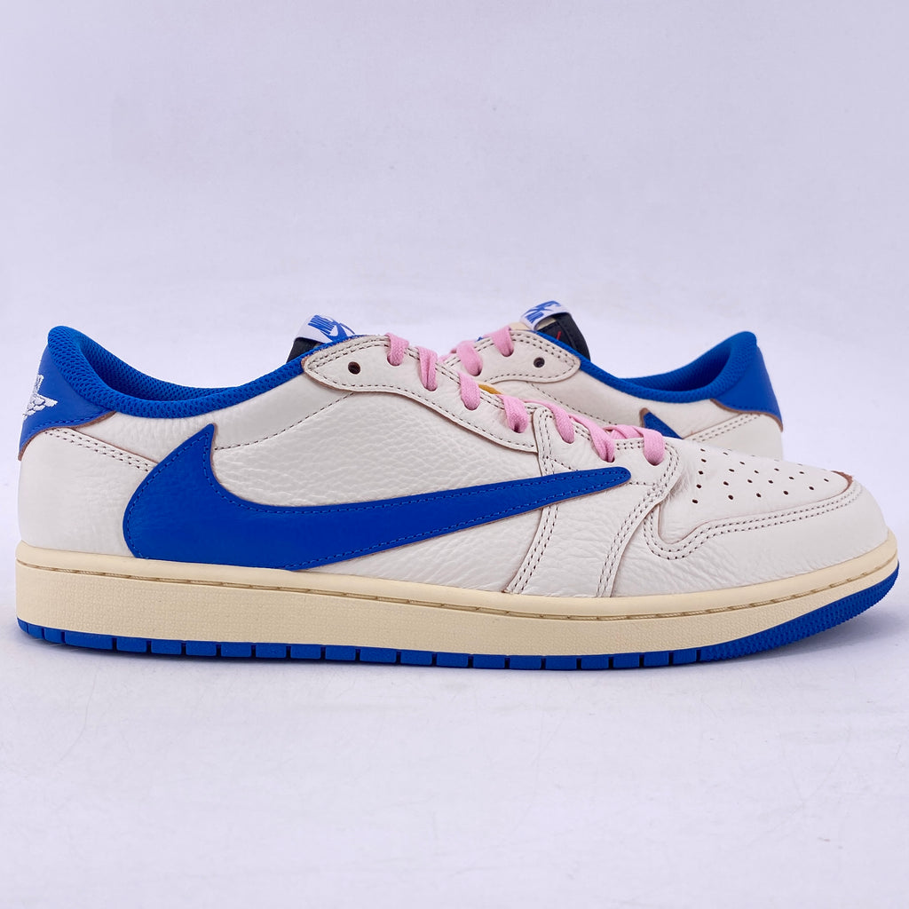 Air Jordan 1 Retro Low OG SP "Travis Fragment Military Blue" 2025 Used Size 11.5