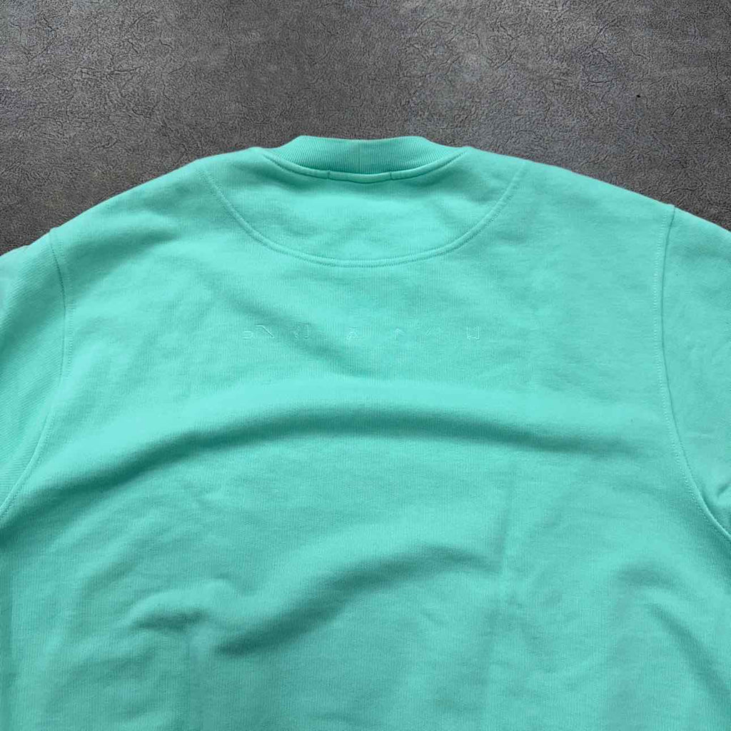 Stone Island Crewneck Sweater "SHADOW PROJECT" Aqua Used Size XL