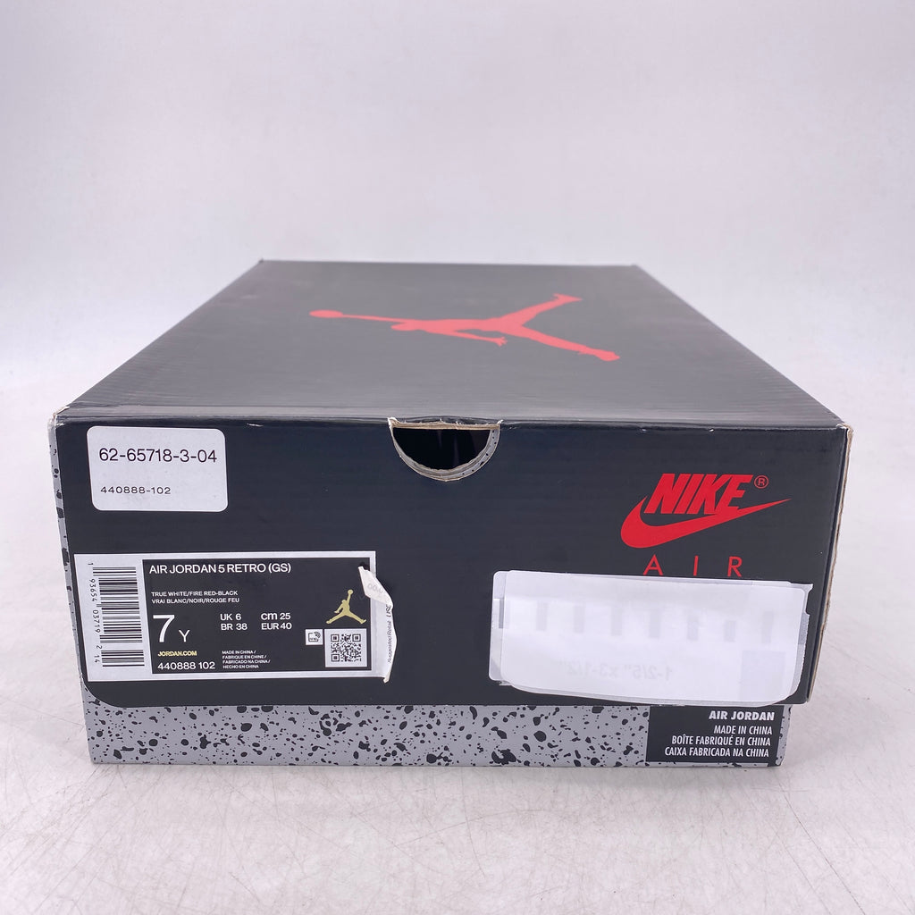 Air Jordan (GS) 5 Retro "Fire Red" 2020 Used Size 7Y