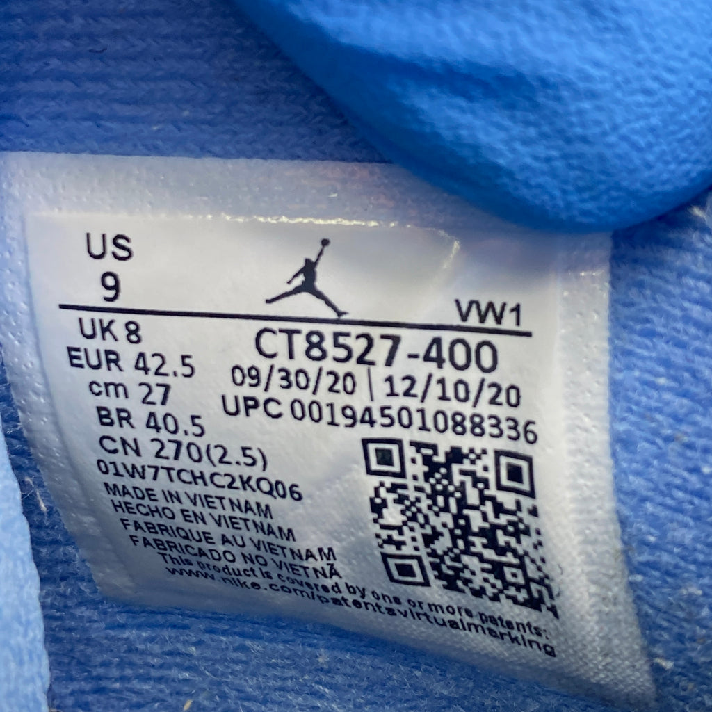 Air Jordan 4 Retro "University Blue" 2021 Used Size 9