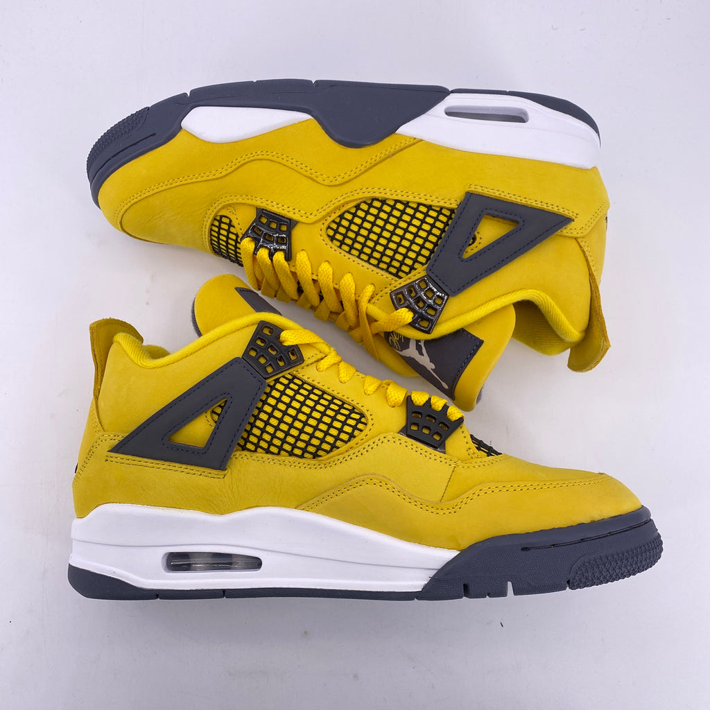 Air Jordan 4 Retro "Lightning" 2021 New Size 9