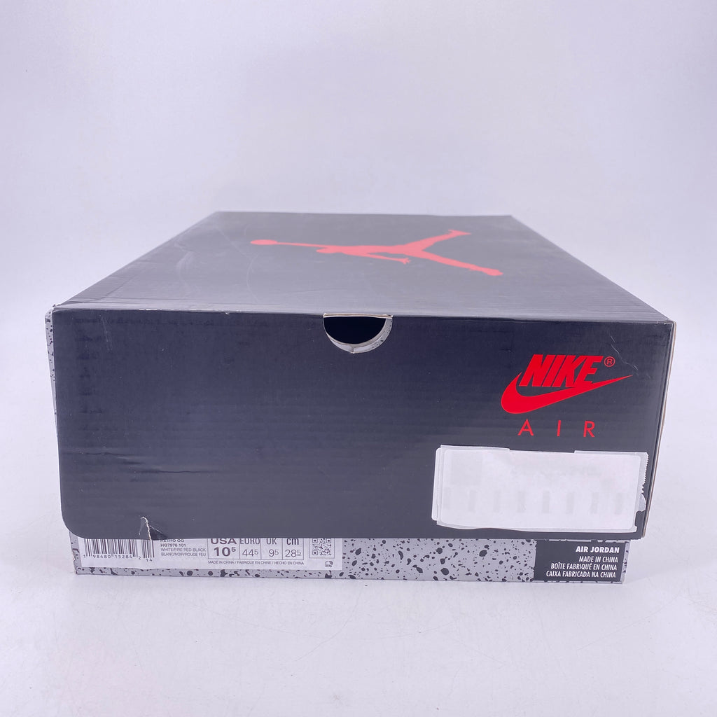 Air Jordan 5 Retro "Fire Red Black Tongue" 2025 New Size 10.5