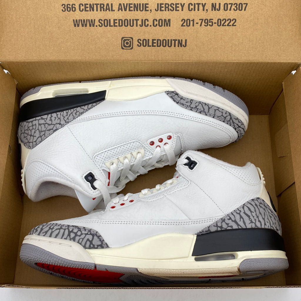 Air Jordan 3 Retro "White Cement Reimagined" 2023 Used Size 8