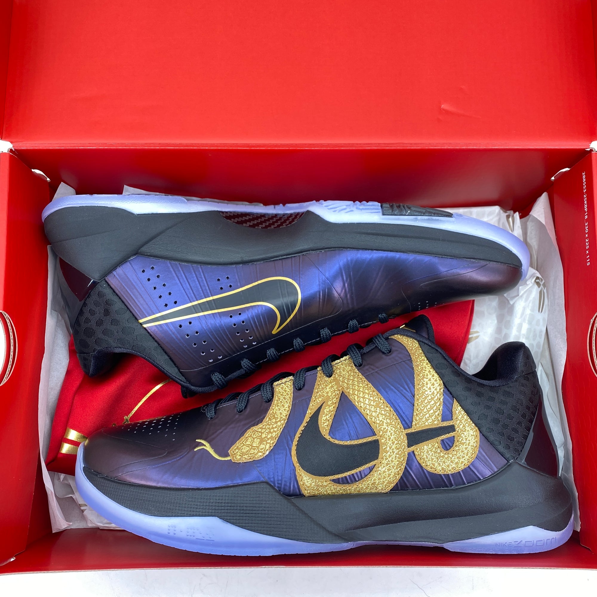 Nike Kobe 5 Protro &quot;Year Of The Mamba Eggplant&quot; 2025 New Size 9
